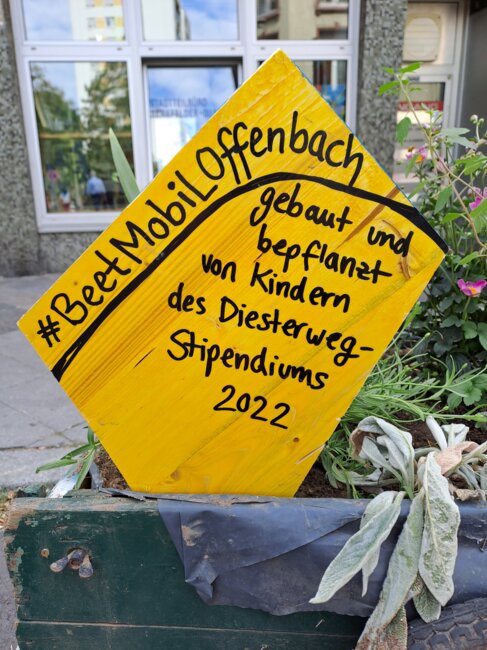 #BeetMobil Offenbach – ein sichtbares Zeichen für Engagement. | © Bürgerstiftung Offenbach